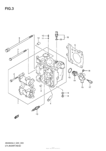 AN400 (ABS) Головка цилиндров