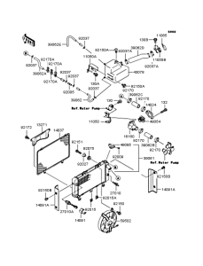 VN250 Радиатор