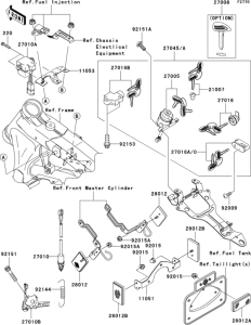 VN1600 Замок зажикания
