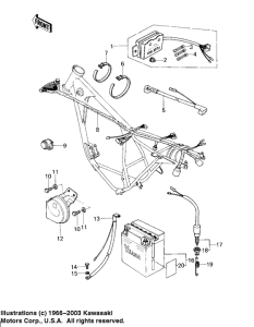 KZ200 Электрика