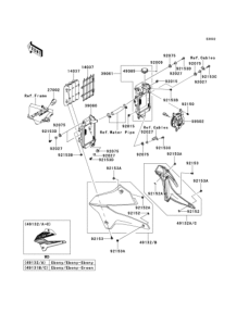 KLX250 Радиатор
