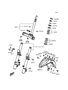 SC300 Крыло переднее