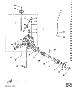 DT125 Масляный насос