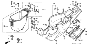 PK50 Luggage box / body cover