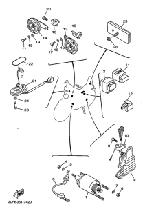 XV1100 Электрика 2