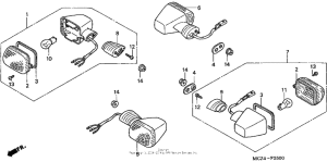 CB900F Turn signal ('02-'05)