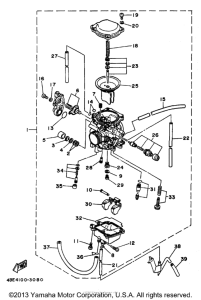 XT225KC Карбюратор