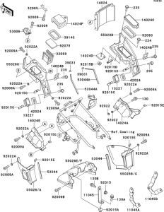 ZG1200 Cowling lowers(1 / 2)