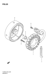 VL250 Зажигание