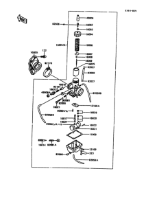 KMX125 Carburetor(1 / 2)
