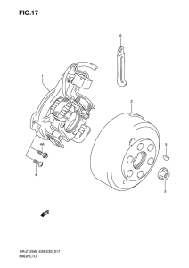 DR-Z125 Зажигание