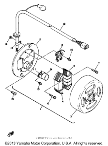 DT125F Генератор