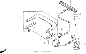 GL1500SE High mount light
