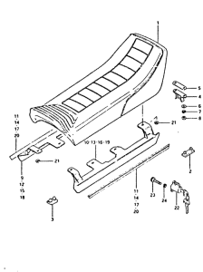 GSX400 Пружина