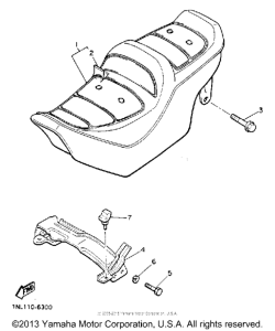 XVZ13DE Сиденье
