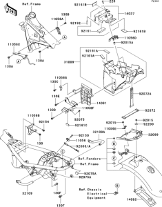 EJ800 Рама ,крепежные детали