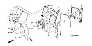 SH50 Front cover / inner box