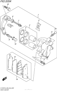 VL1500T Передние тормоза