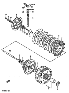 DR125 Бендикс