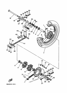 TZR250 ﾘﾔﾎｲｰﾙ