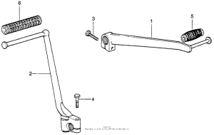 XR75 Change pedal + kick arm