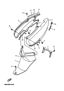 YN100 Боковая крышка