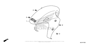  Переднее крыло