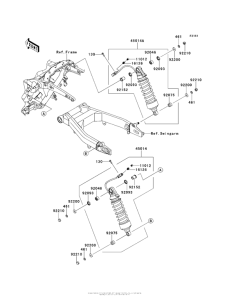 VN1700 Подвеска  /  амортизатор