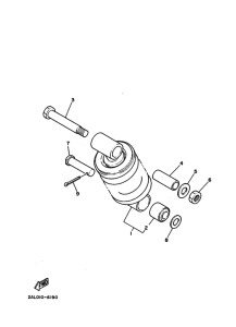 YSR80 YSR80D Задняя подвеска