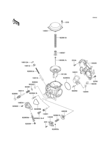 VN750 Carburetor parts(1 / 2)