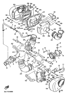 XV750 Впускная система