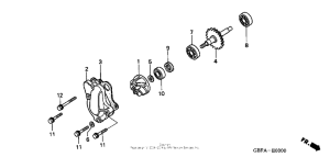 CR80RB Водяной насос