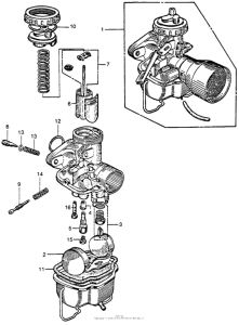 CB92 Карбюратор