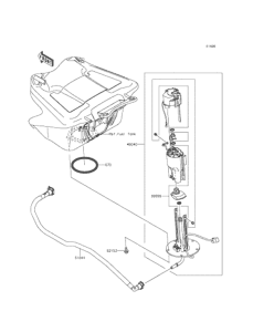 ZG1400 Топливный насос