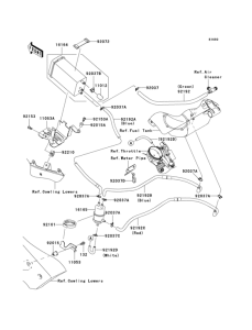 ZX600 Fuel evaporative system(1 / 2)(ca)