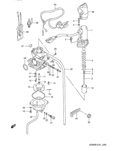 AD50 Carburetor assy