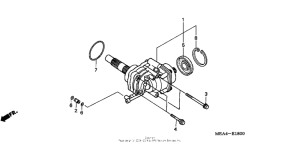 VTX1300S Дифференциал