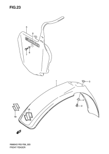 RM85 Переднее крыло