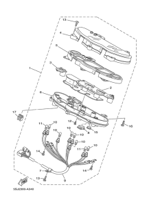 YP250 Приборы