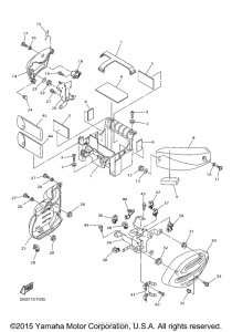 XVS950CT Боковые обтекатели