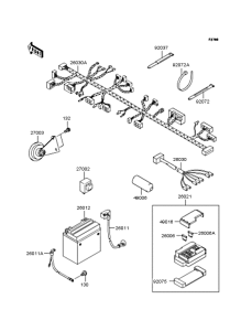 BJ250 Электрика