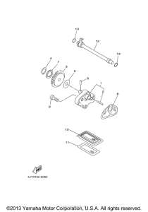 TZ125M Масляный насос