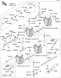 ZX900 Carburetor(1 / 3)(zx900-b1)