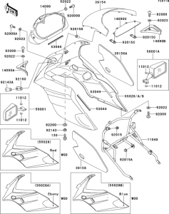  Cowling(ex500-e3 / e4 / e4a)