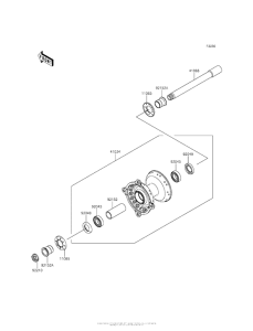  Переднее колесо