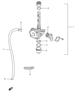 FM50 Топливный кран