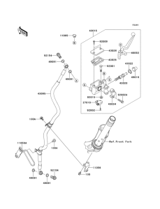 EX300 Главный тормозной цилиндр