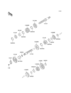 BN125 Трансмиссия