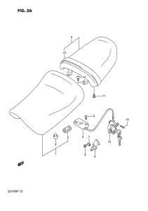 GSF400 Пружина