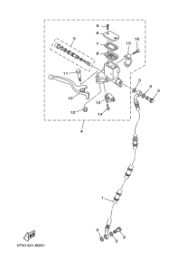T110 Главный тормозной цилиндр